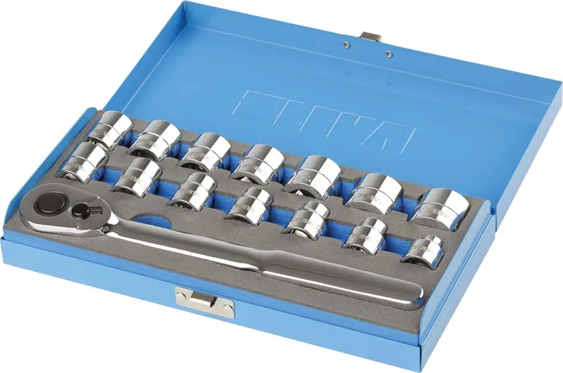 Fervi SN4E3C015 - Set 15 pz bussole profilo ribassato