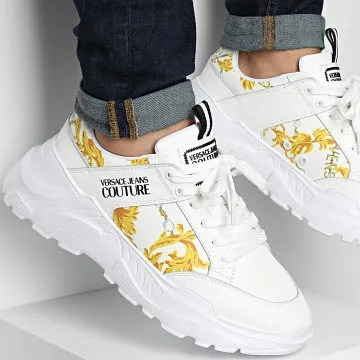 Fondo Speedtrack 77YA3SC2-ZP324 Scarpe da ginnastica rinascimentali bianche