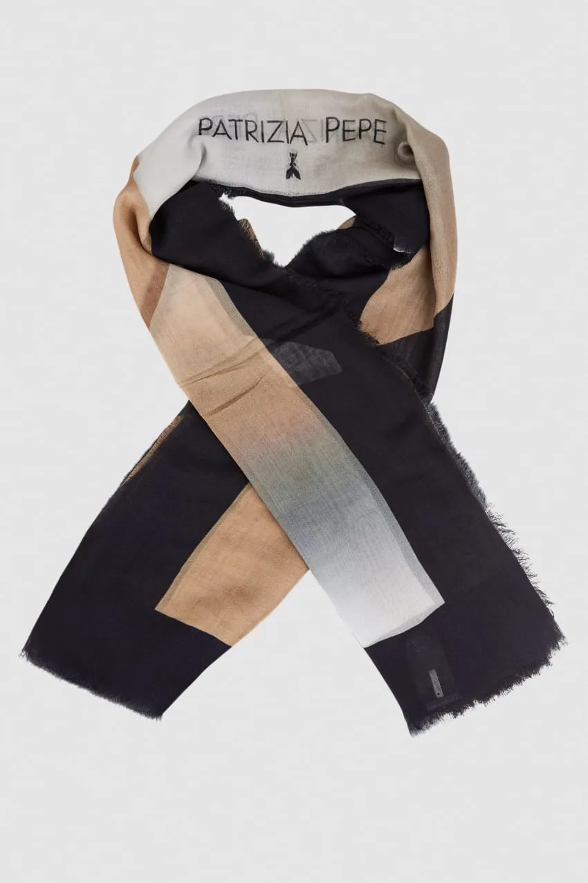 Foulard con stampa multi Fly