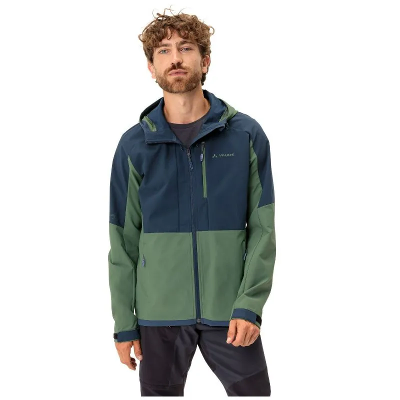 Giacca a vento da uomo in legno Vaude Elope Storm Jacket