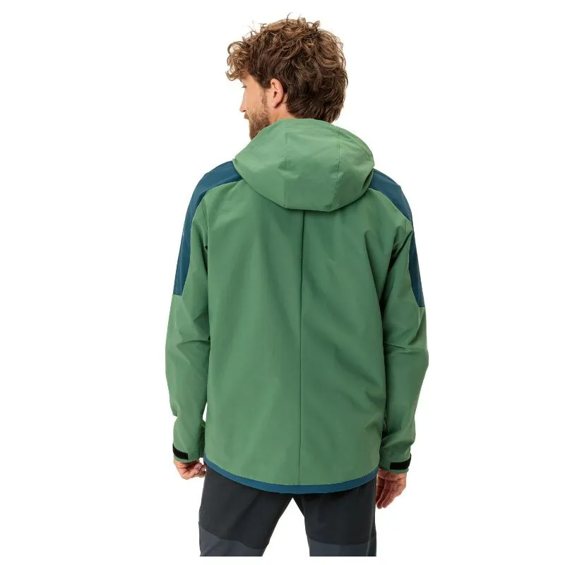 Giacca a vento da uomo in legno Vaude Elope Storm Jacket