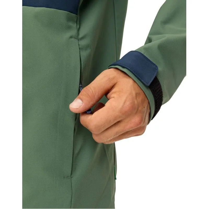 Giacca a vento da uomo in legno Vaude Elope Storm Jacket