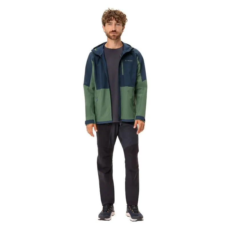 Giacca a vento da uomo in legno Vaude Elope Storm Jacket
