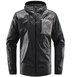 Giacca a vento HAGLOFS L.I.M Shield Hood Uomo (Magnetite/Concrete) Uomo