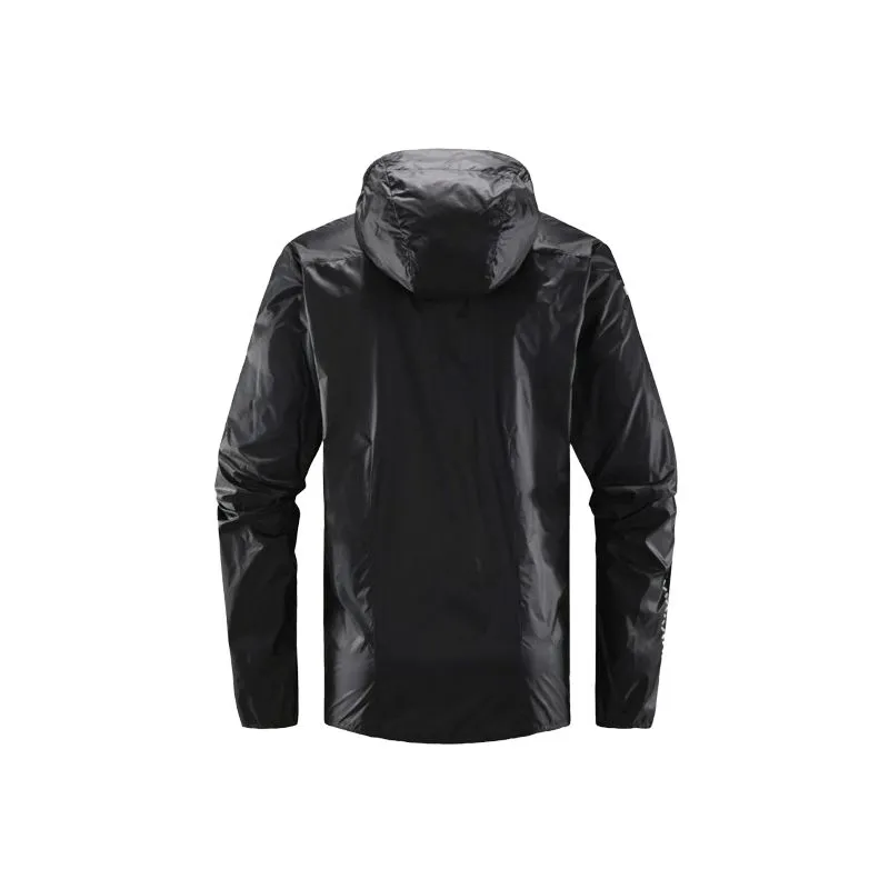Giacca a vento HAGLOFS L.I.M Shield Hood Uomo (Magnetite/Concrete) Uomo