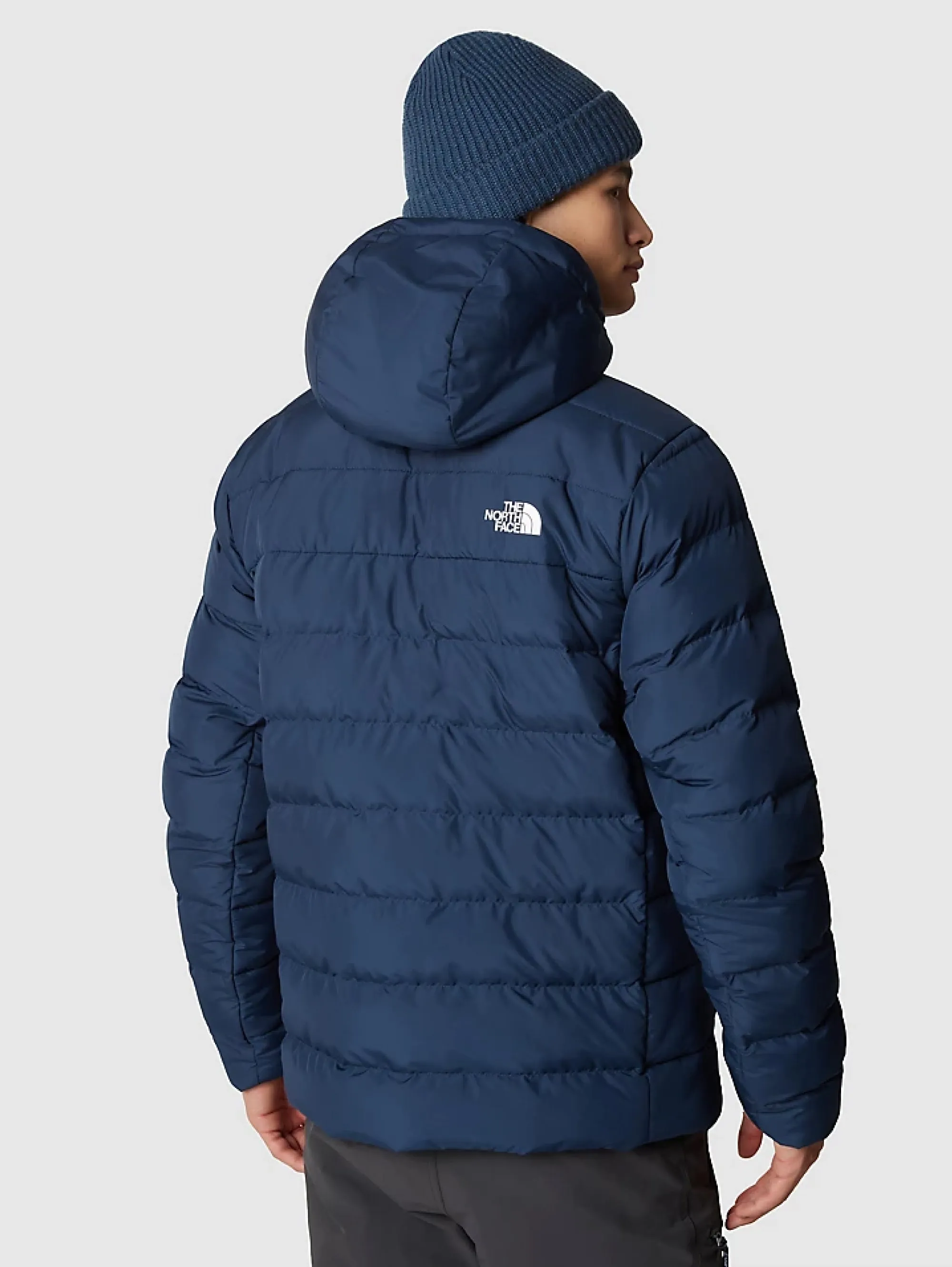 Giacca con cappuccio in piumino Aconcagua Blu Navy