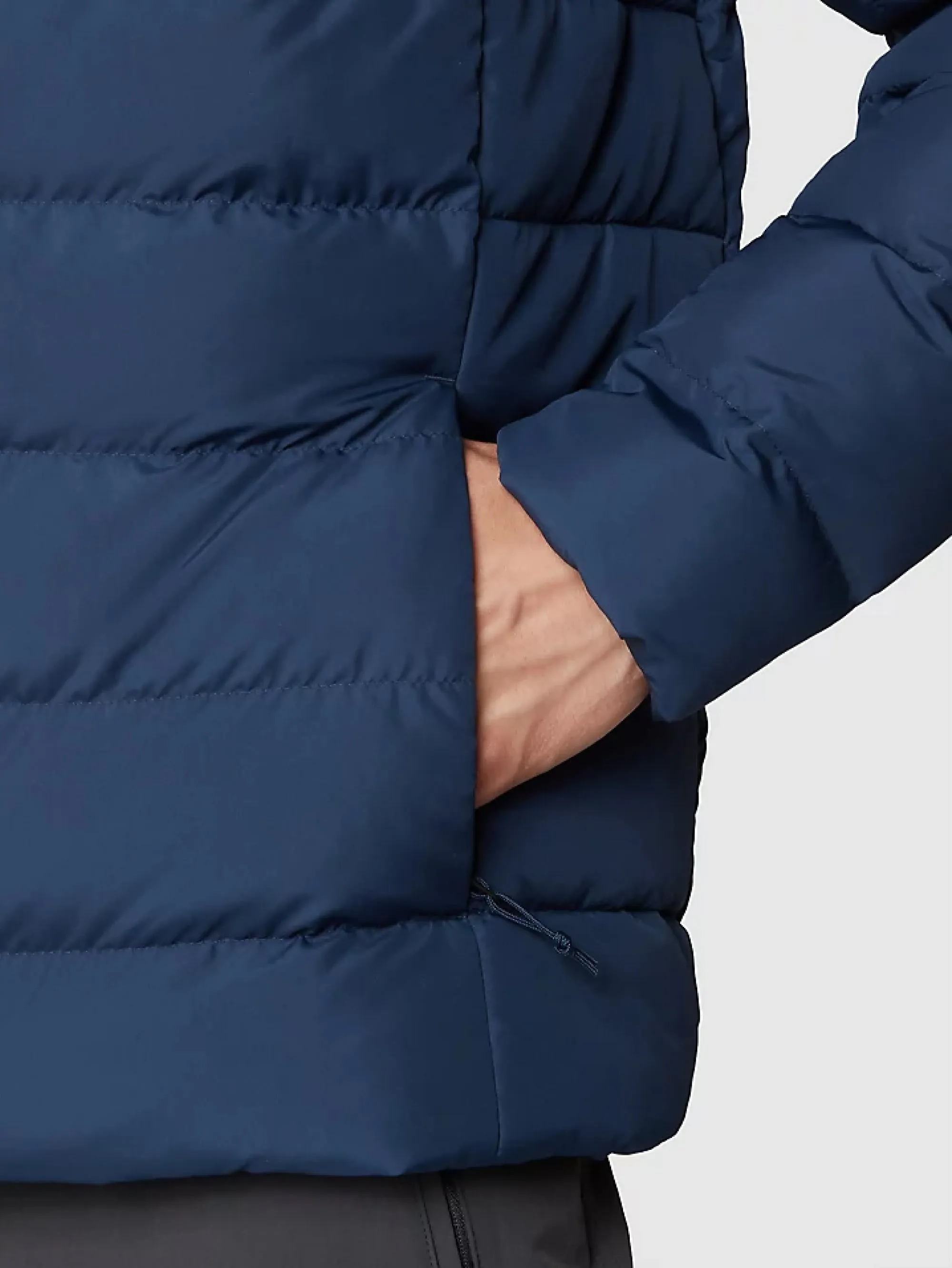Giacca con cappuccio in piumino Aconcagua Blu Navy