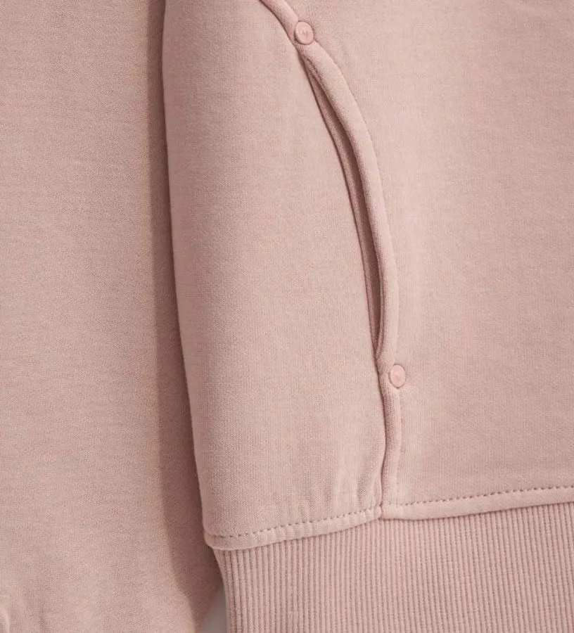 --Giacca con zip e stampa-