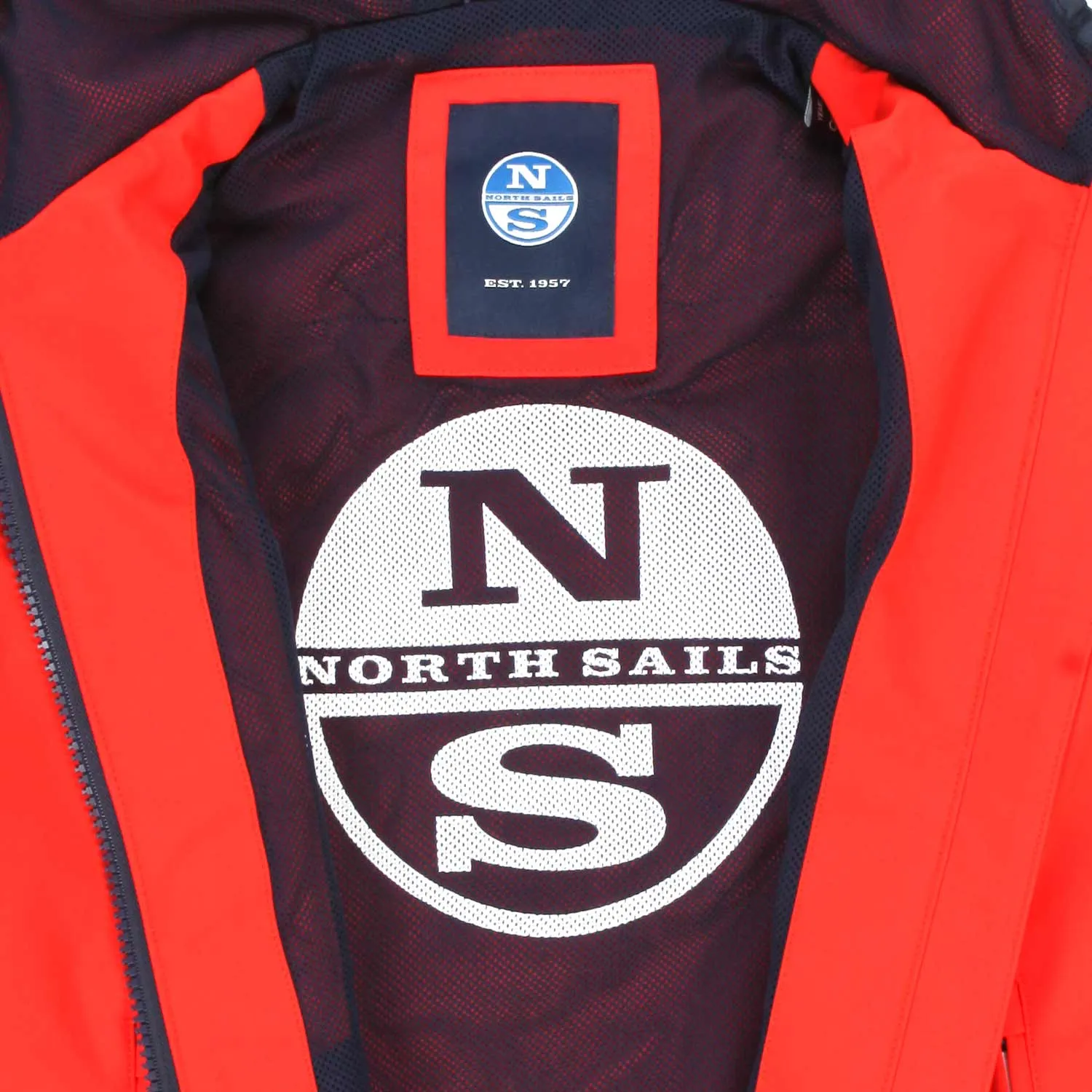 Giacca North Rossa Bambino E Teenager
