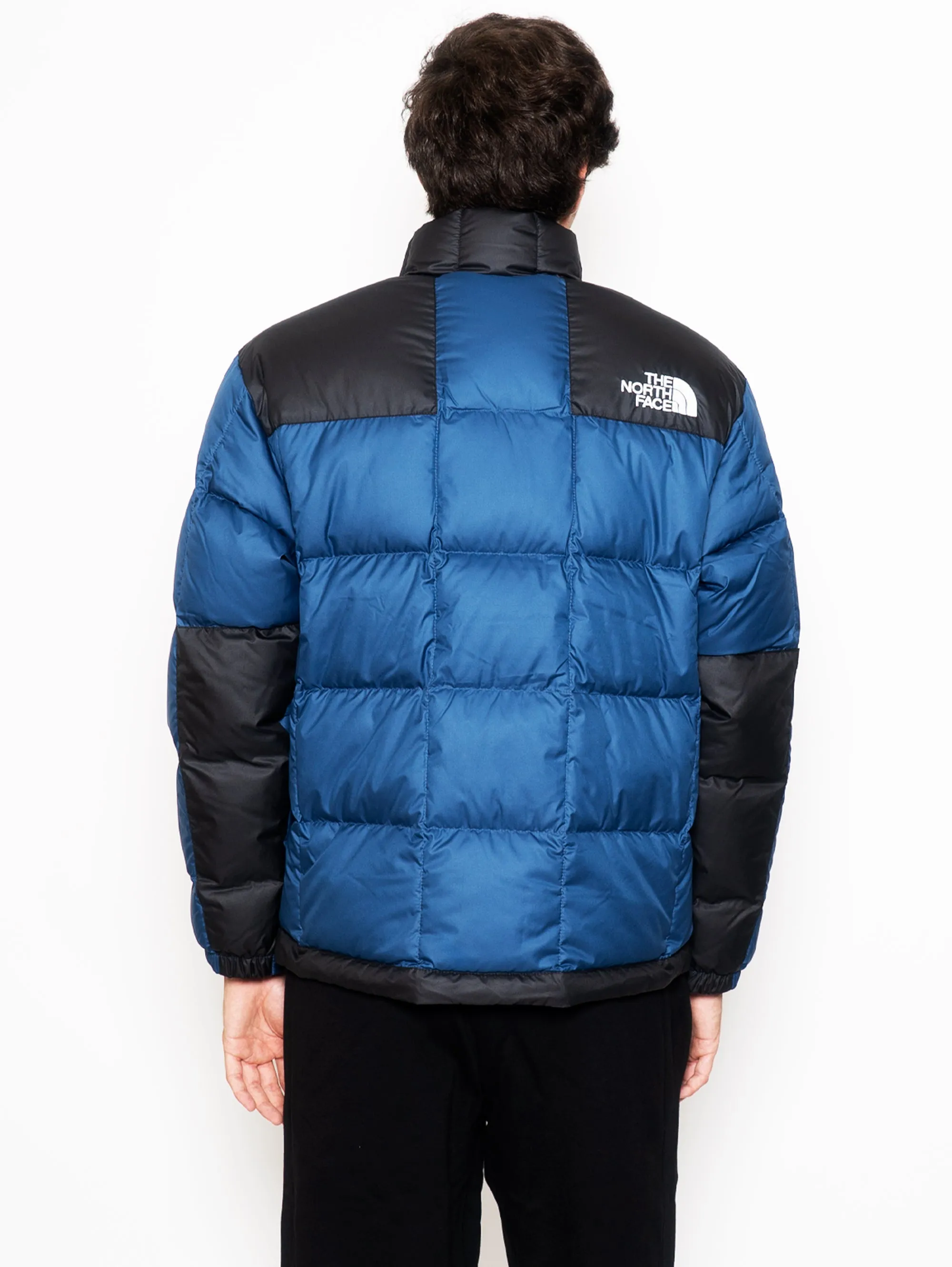 Giaccone Corto Trapuntato in Piuma Lhotse Blu