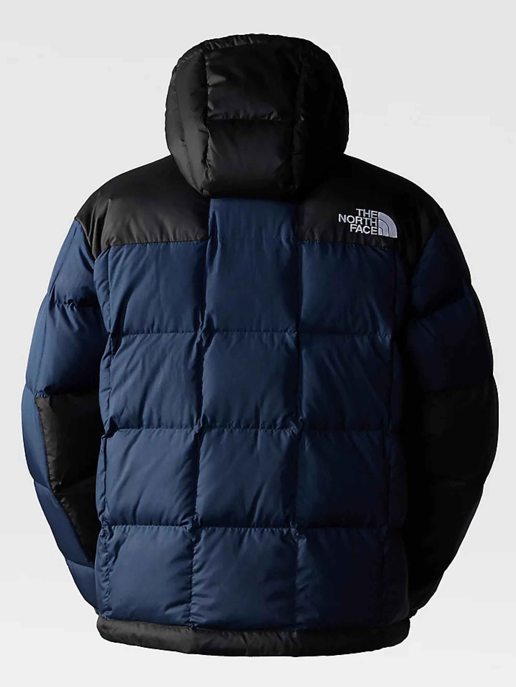Giaccone in Piuma Lhotse con Cappuccio Blu/Nero