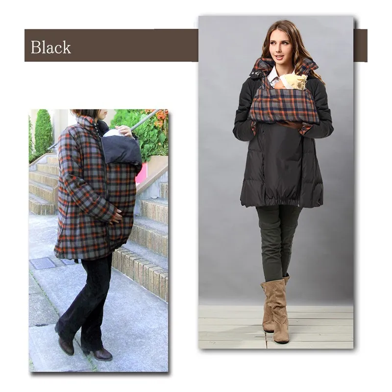 Giaccone Piumino Reversibile Mamma-Bimbo