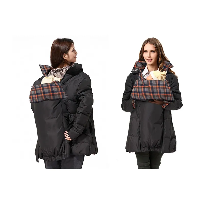 Giaccone Piumino Reversibile Mamma-Bimbo
