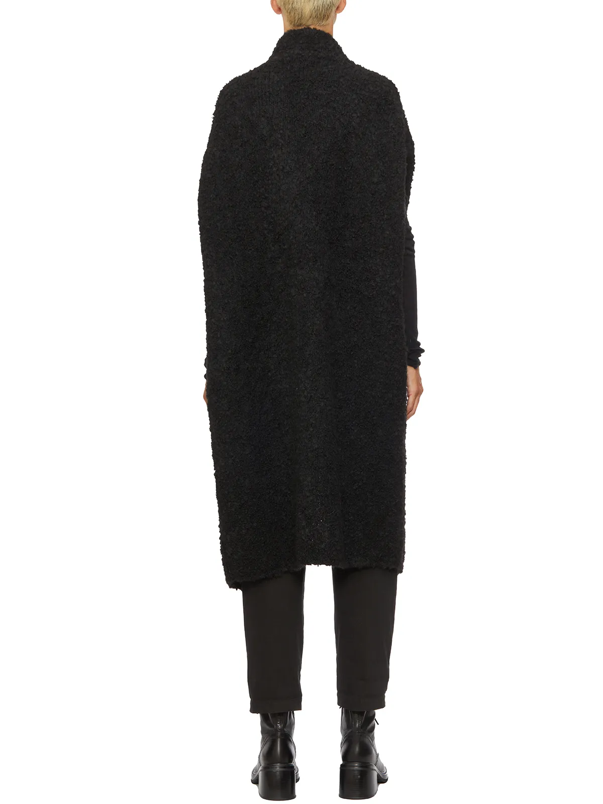GIORGIO BRATO  GILET IN MAGLIA BUCLE' 