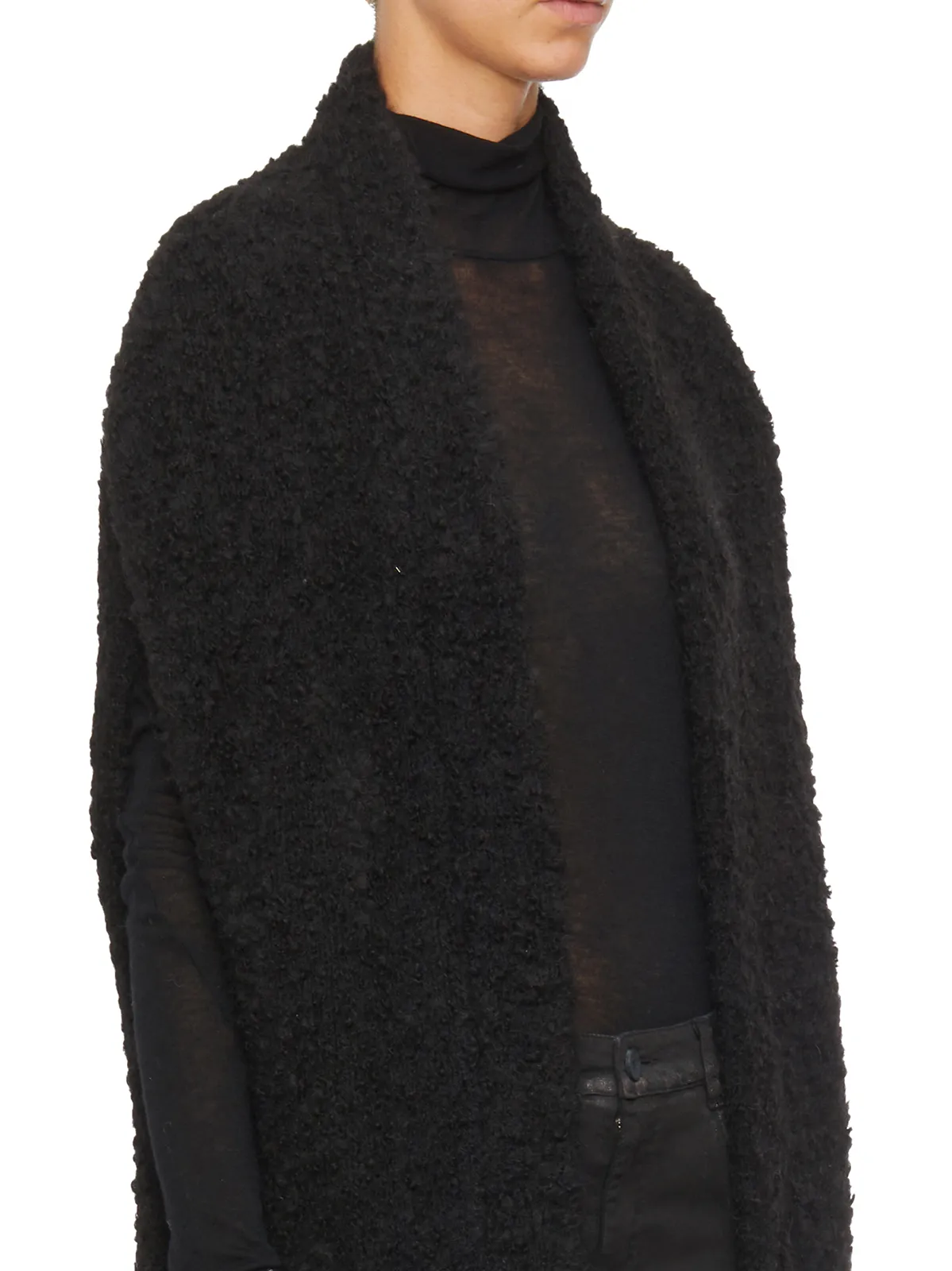 GIORGIO BRATO  GILET IN MAGLIA BUCLE' 