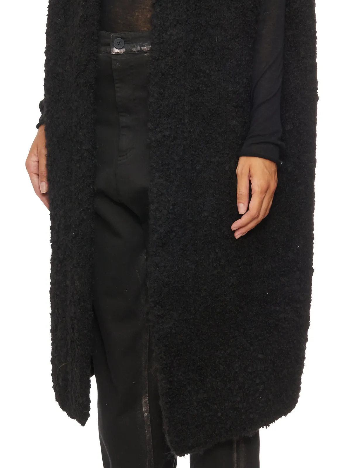 GIORGIO BRATO  GILET IN MAGLIA BUCLE' 
