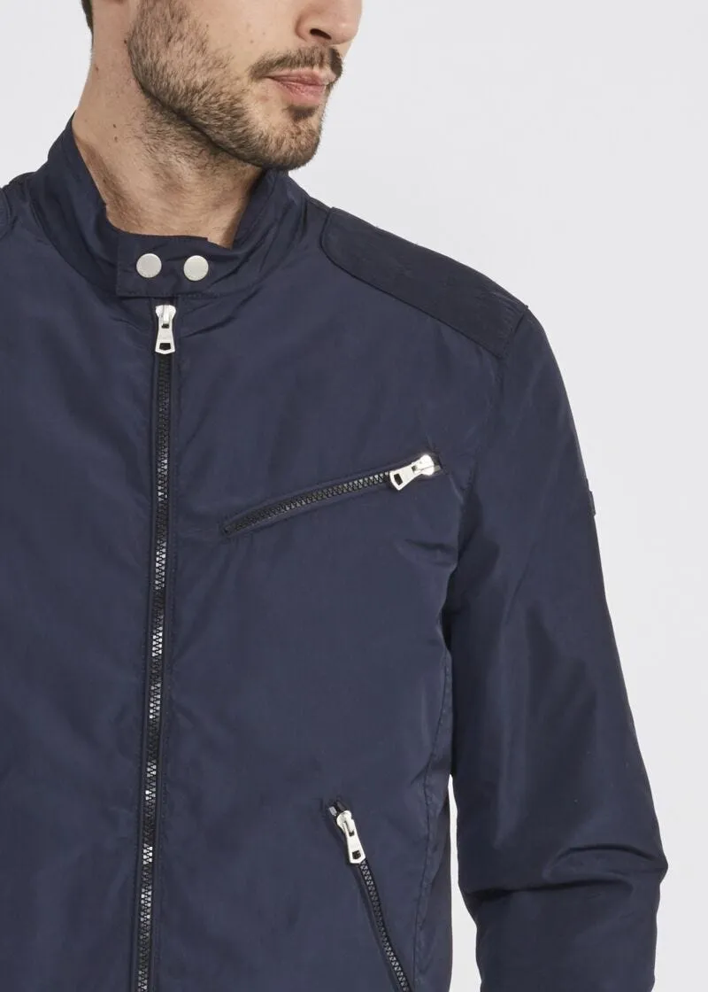 Giubbotto biker in nylon