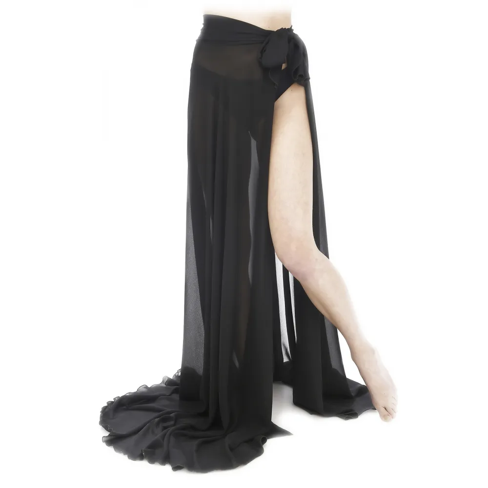 Grace - Grazia di Miceli - Gonna Pareo Astrid Chiffon - Luxury - Made in Italy - Pareo di Alta Qualità