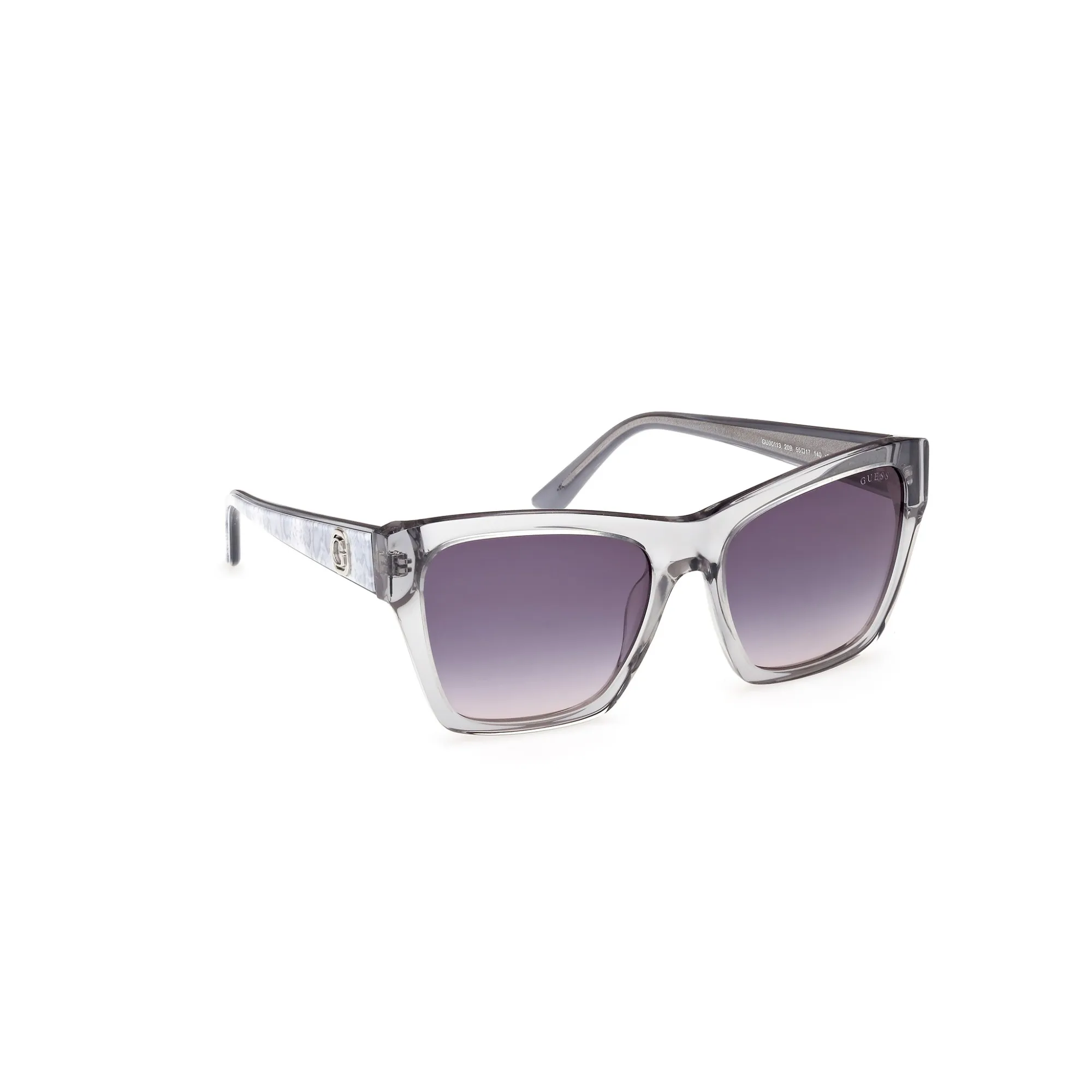   Guess GU 00113 - 20B Grigio Lucido | Occhiale Da Sole Donna 