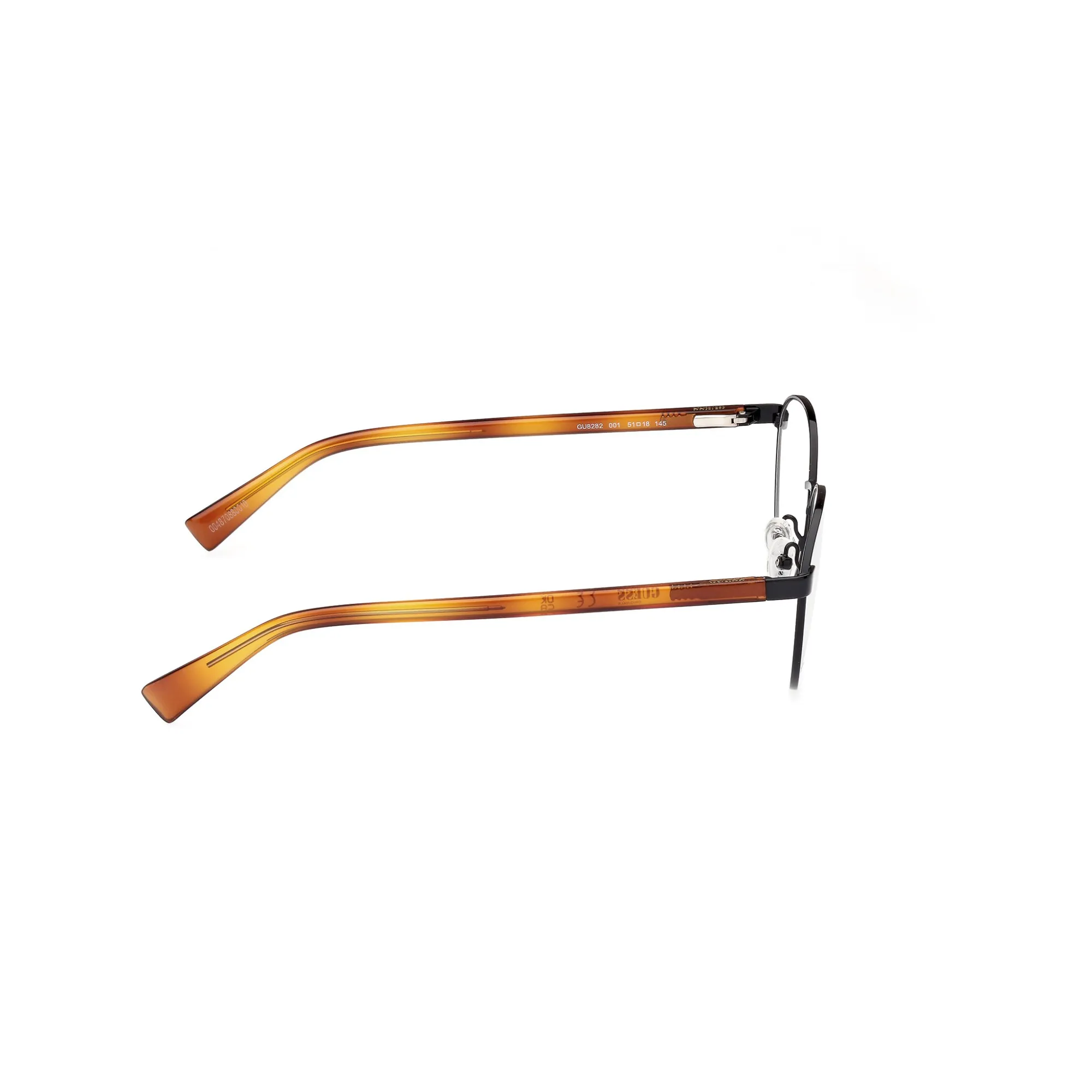   Guess GU 8282 - 001 Nero Lucido | Occhiale Da Vista Unisex 