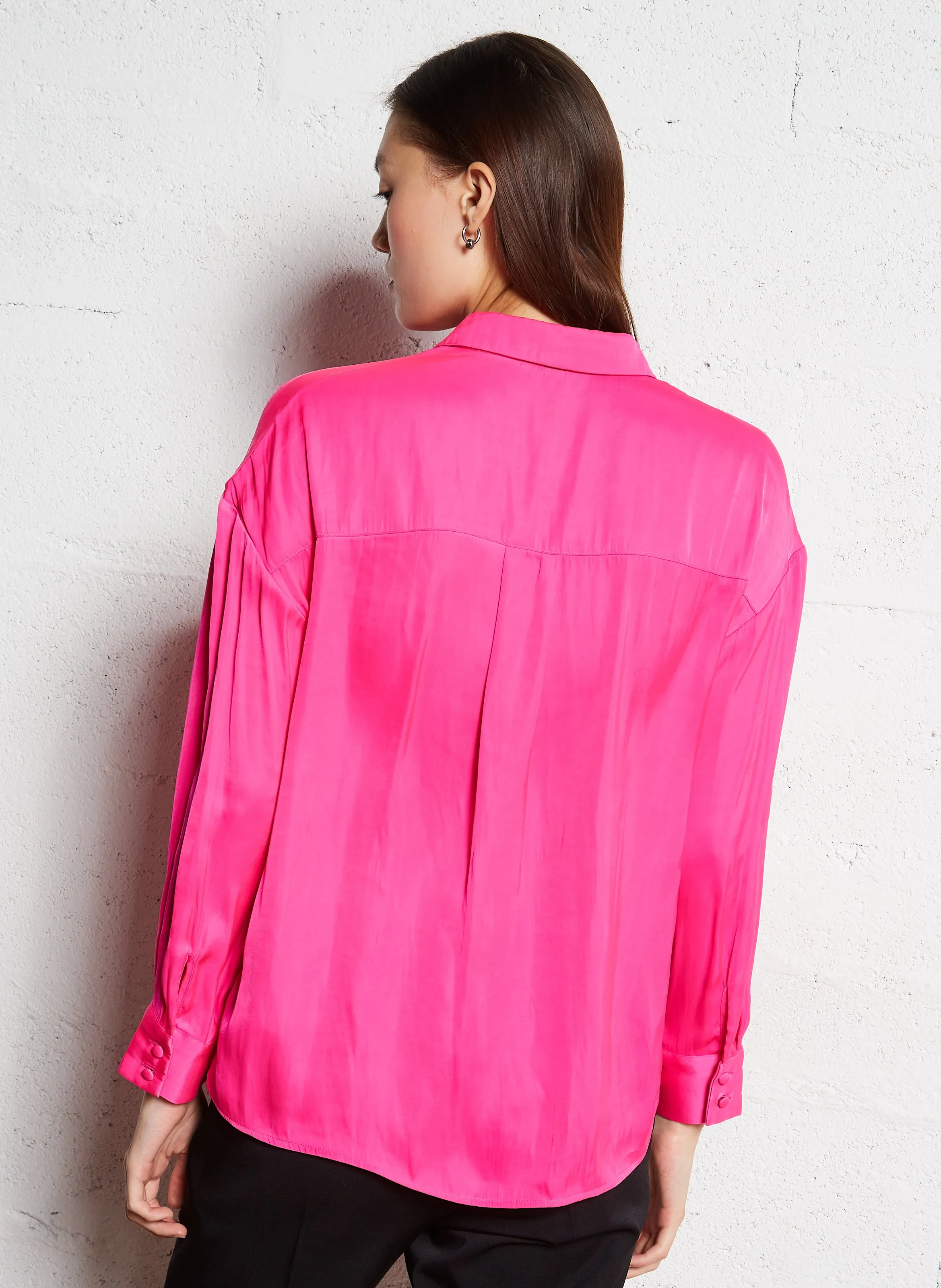  IKKS   Camicia in raso | Rosa