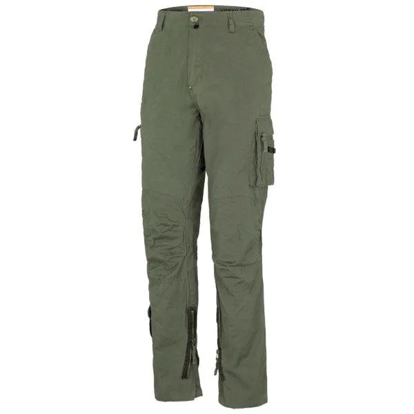 ISSA PANTALONE DA LAVORO RAPTOR MULTITASCHE LEGGERO COLORE VERDE TG.3XL