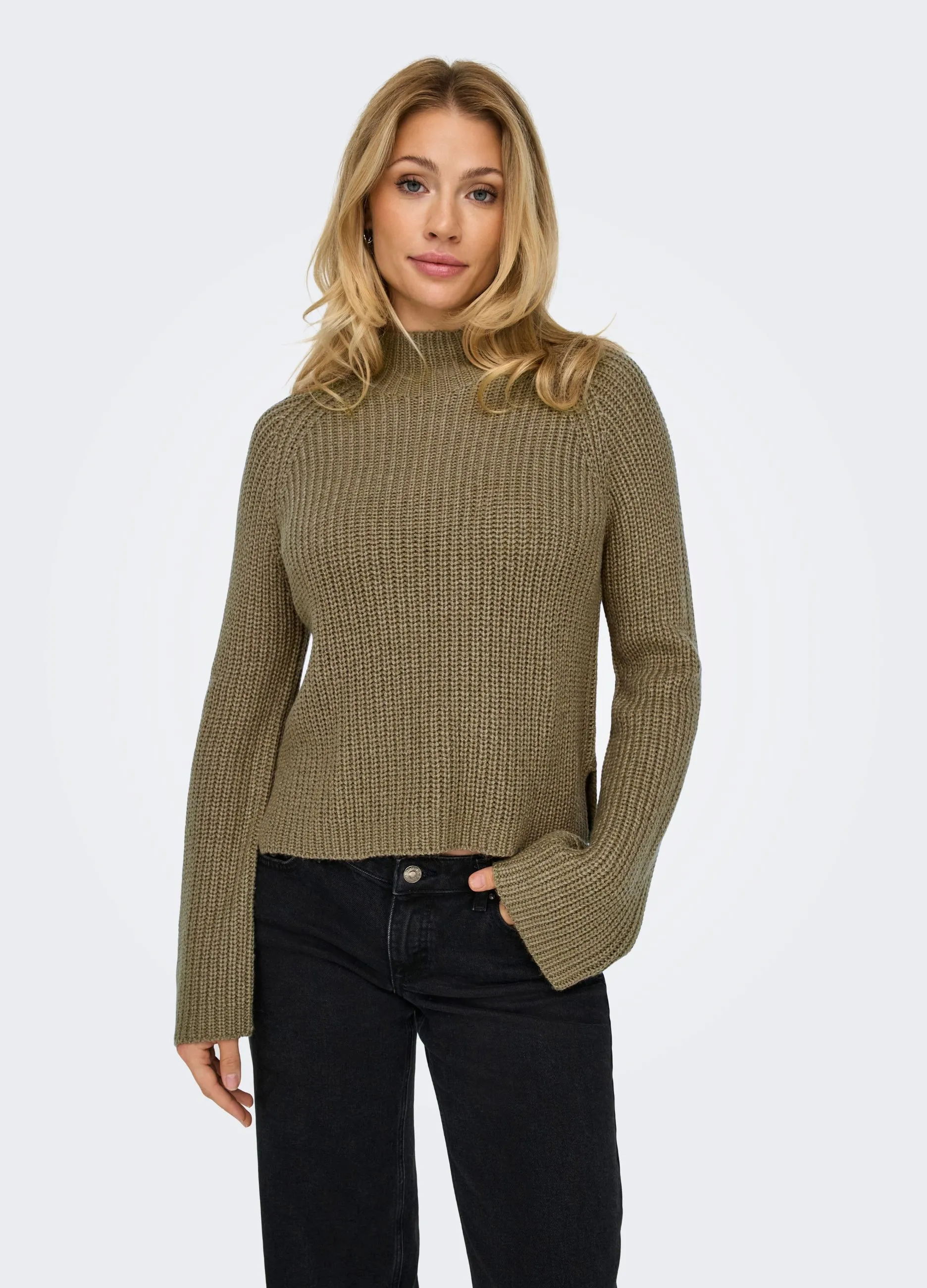 JDY  Pullover collo alto a maniche lunghe