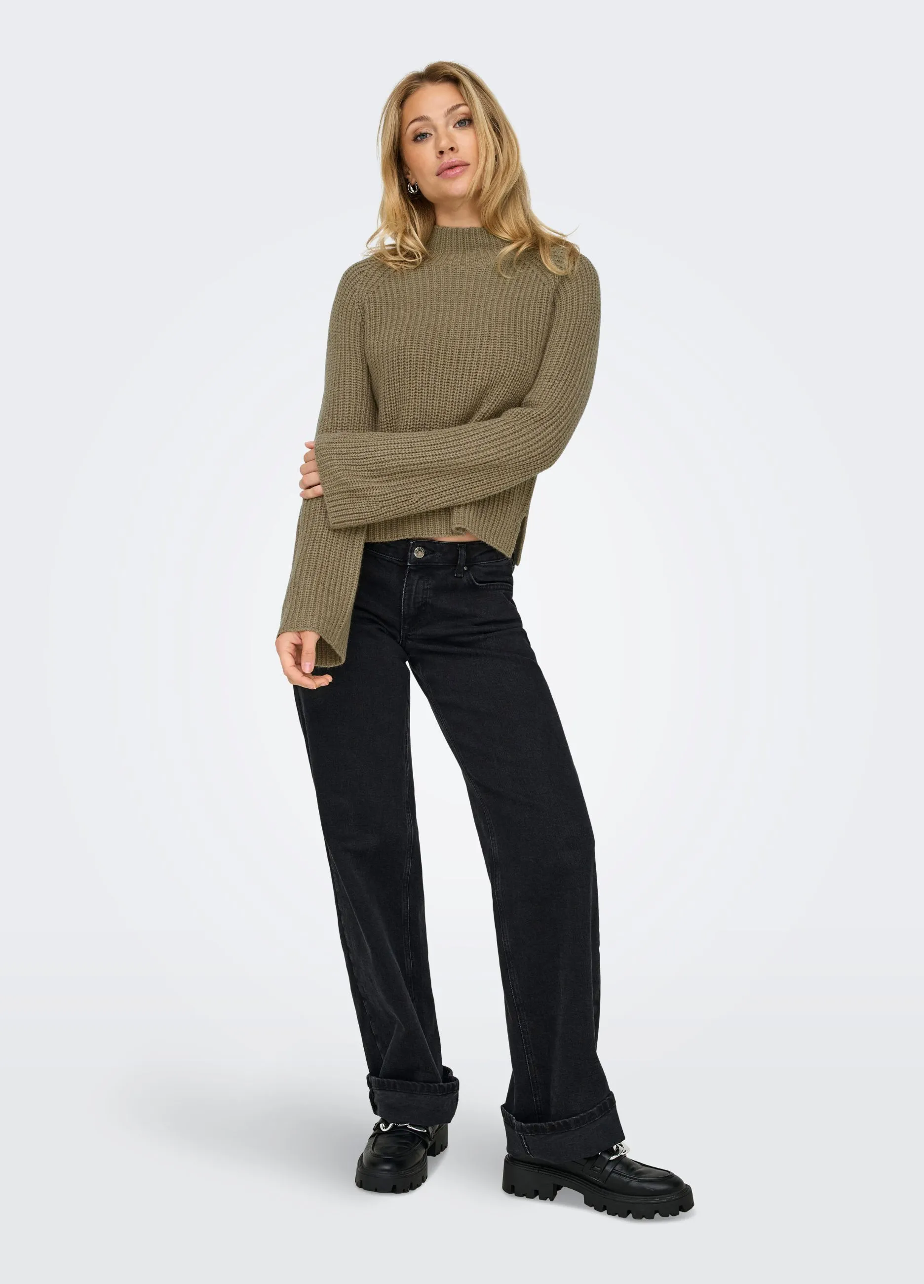 JDY  Pullover collo alto a maniche lunghe