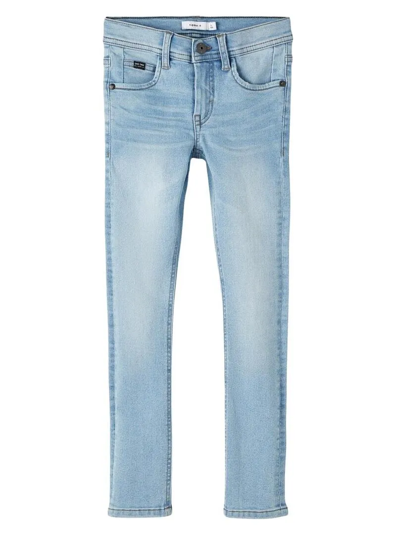 Jeans Name It Sila Light Blu Bambino