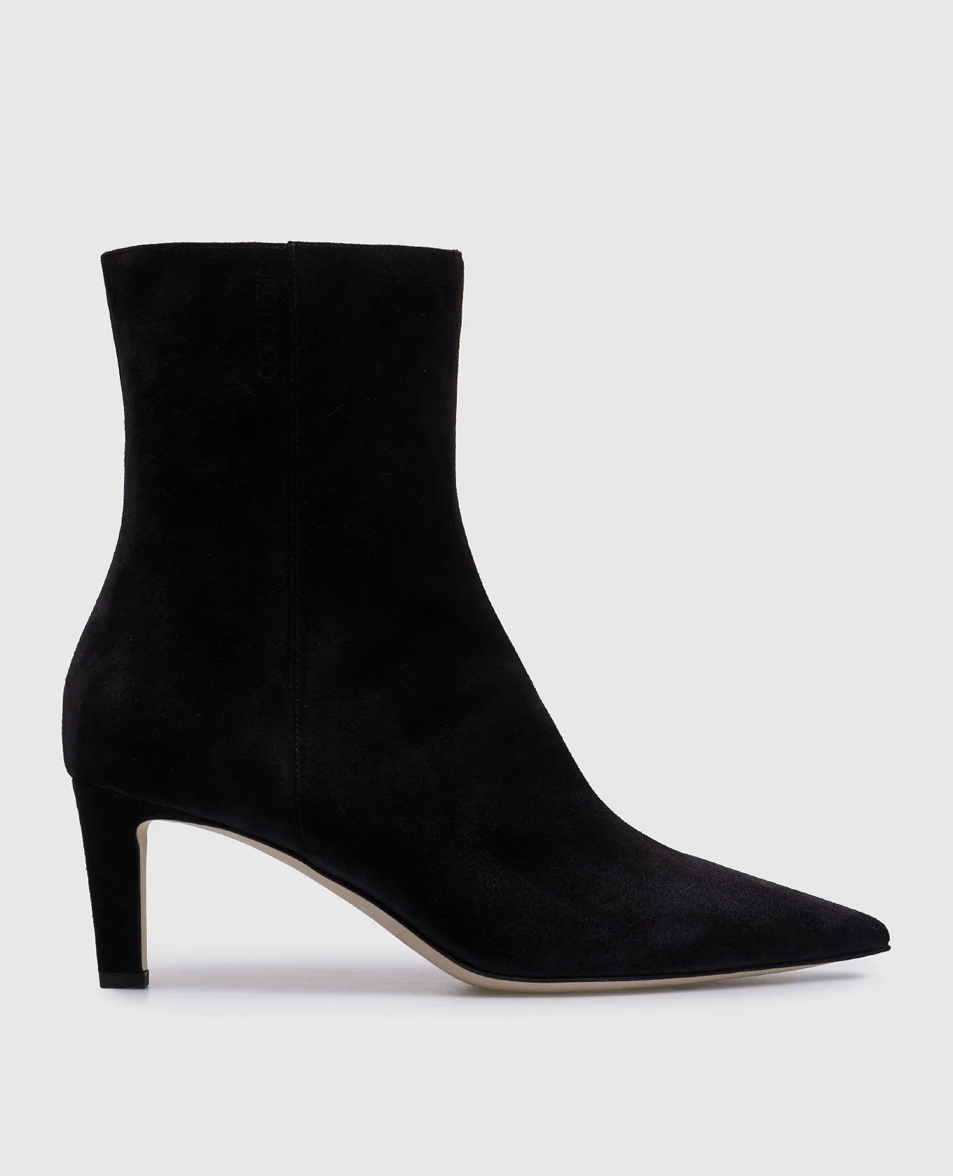 Jimmy Choo Stivaletti Alizze 65 in camoscio nero ALIZZEAB65SVV