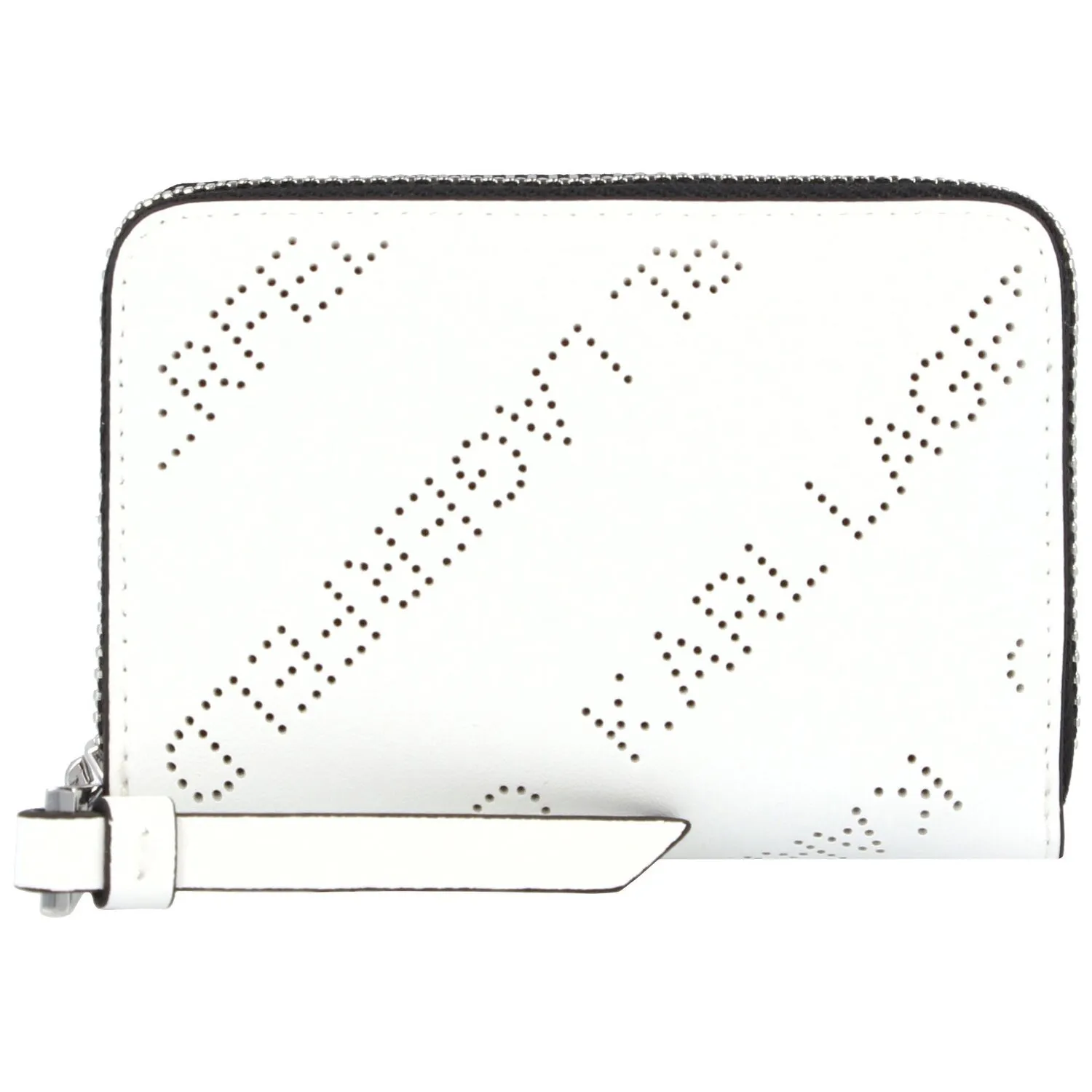 Karl Lagerfeld Portafoglio forato in pelle 10,5 cm