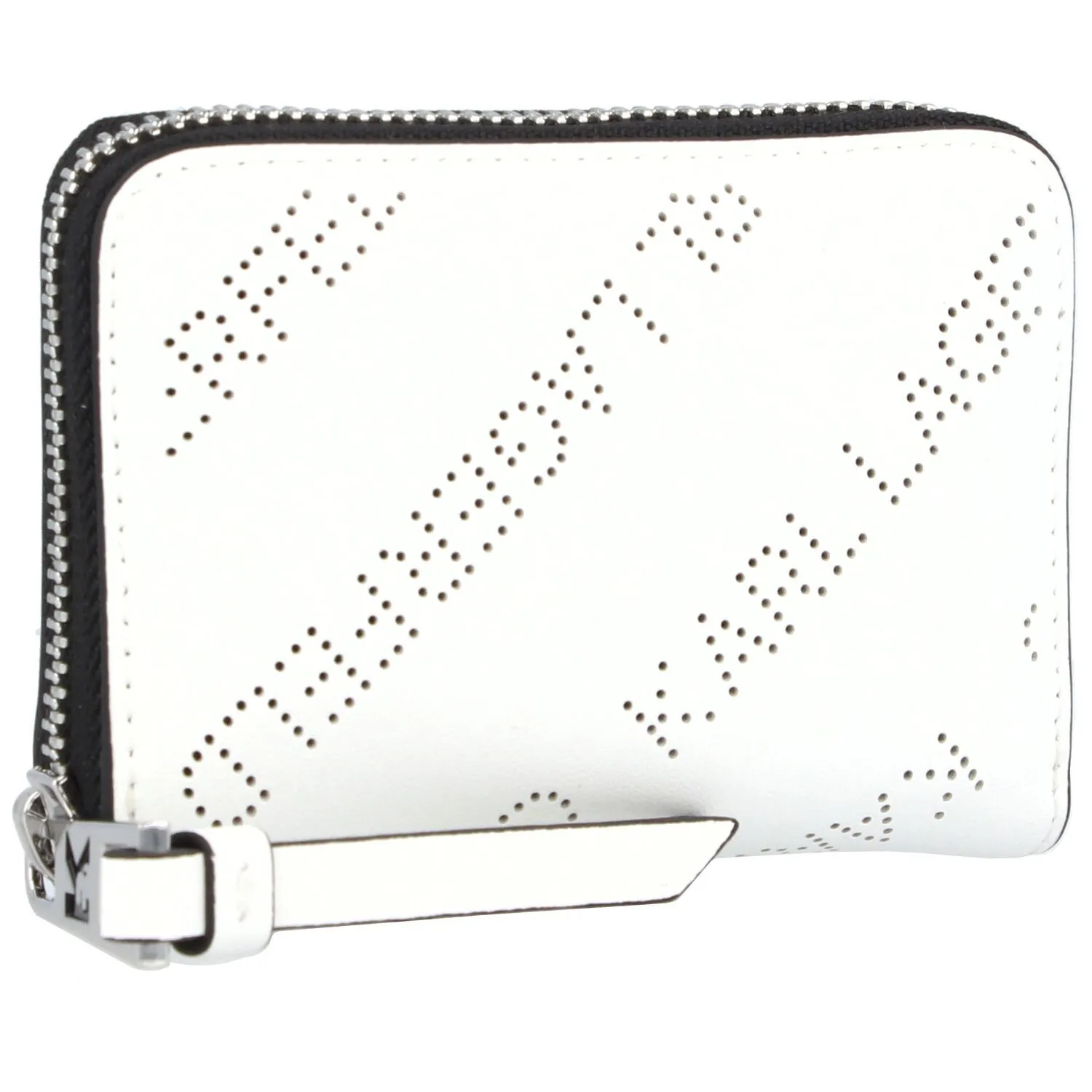 Karl Lagerfeld Portafoglio forato in pelle 10,5 cm