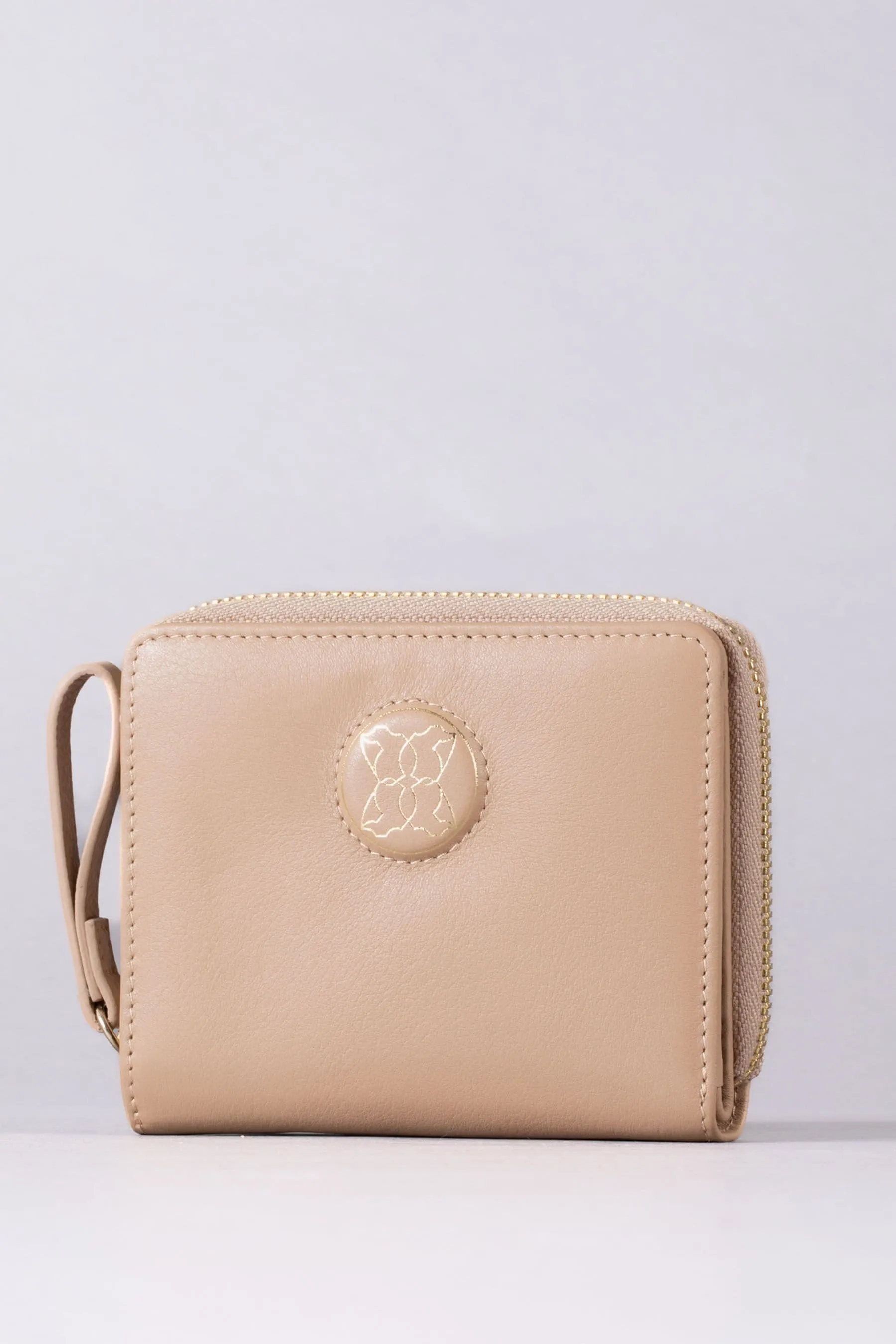 Lakeland Leather Small Icon Embossed Zip Purse    