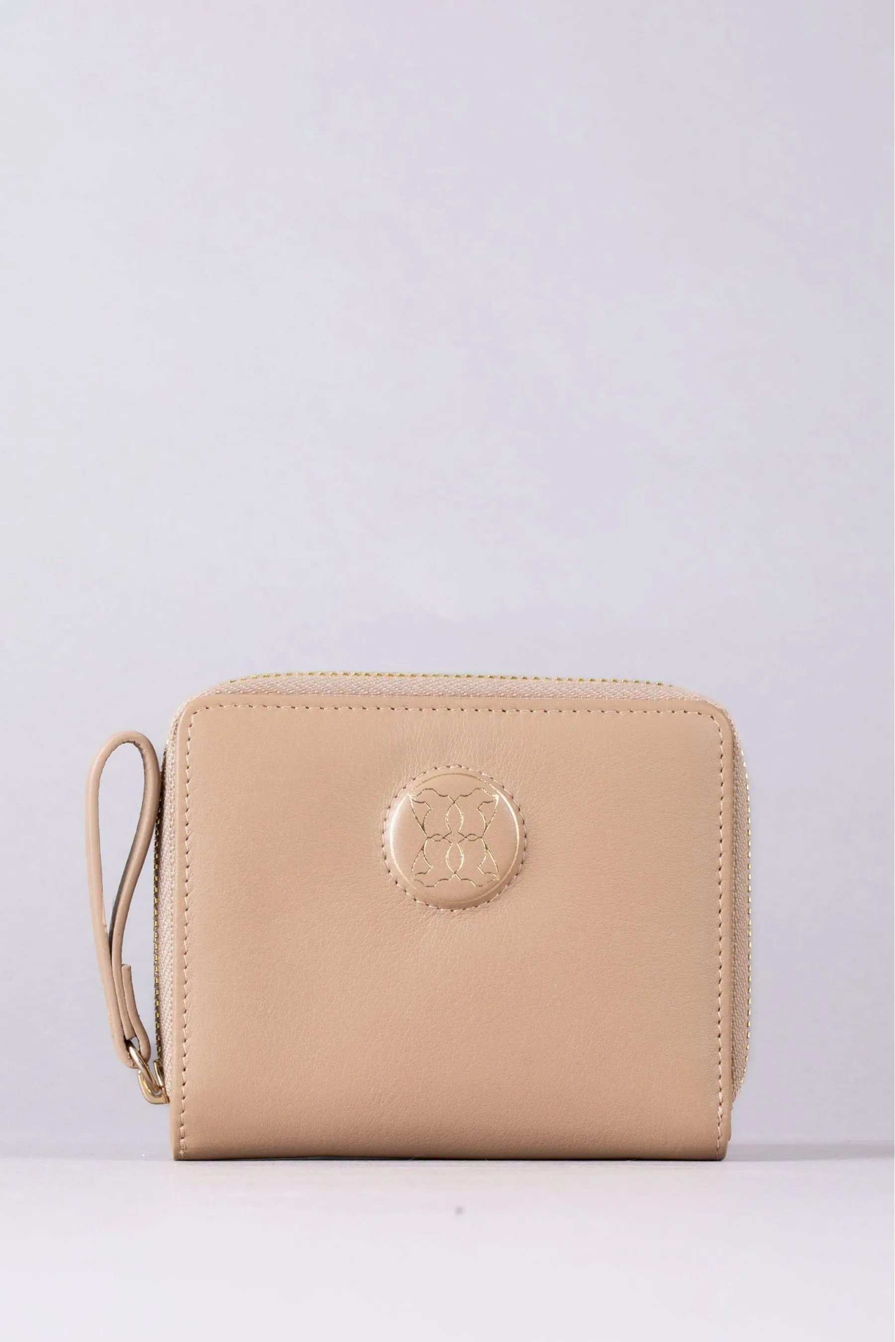 Lakeland Leather Small Icon Embossed Zip Purse    