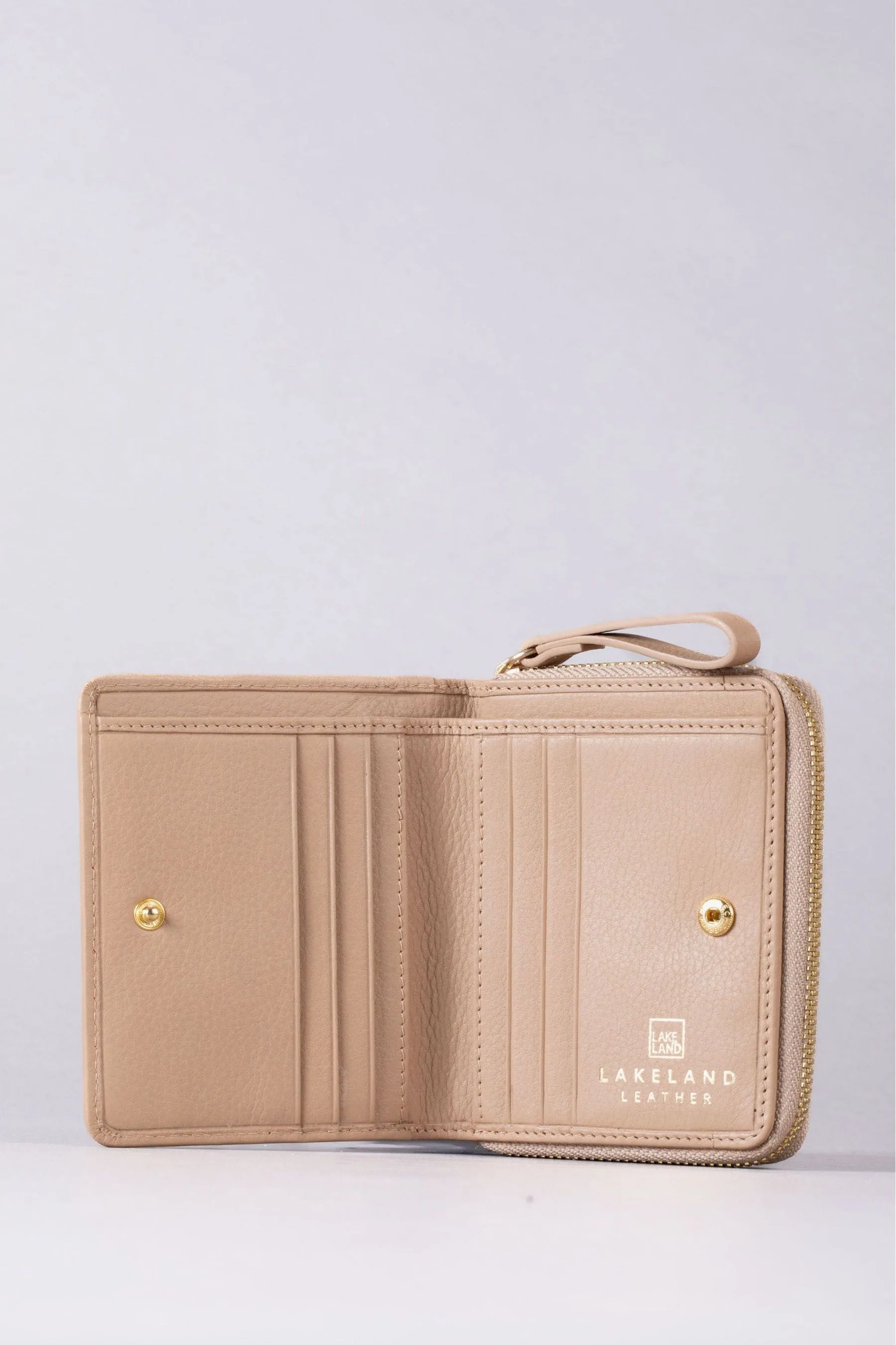 Lakeland Leather Small Icon Embossed Zip Purse    