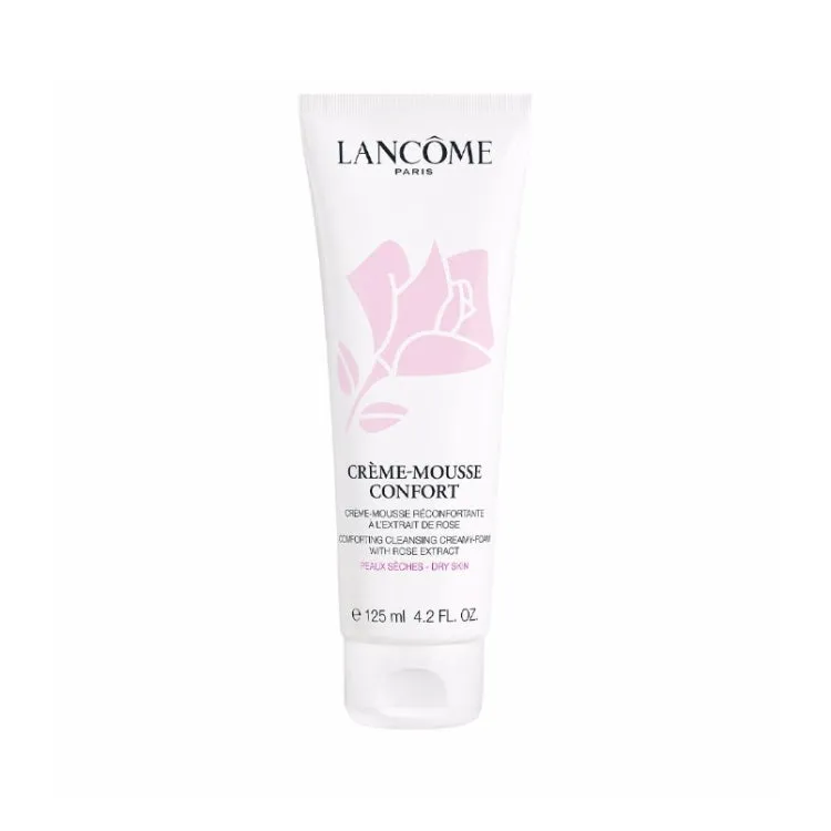 Lancme - Crème-Mousse Confort - Crème-Mousse Réconfortante  L'Extrait De Rose - Comforting Cleansing Creamy Foam With Rose Extra