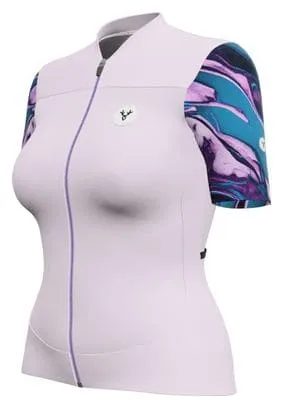 LeBram Ventoux Pétrole Donna Maglia a maniche corte Rosa