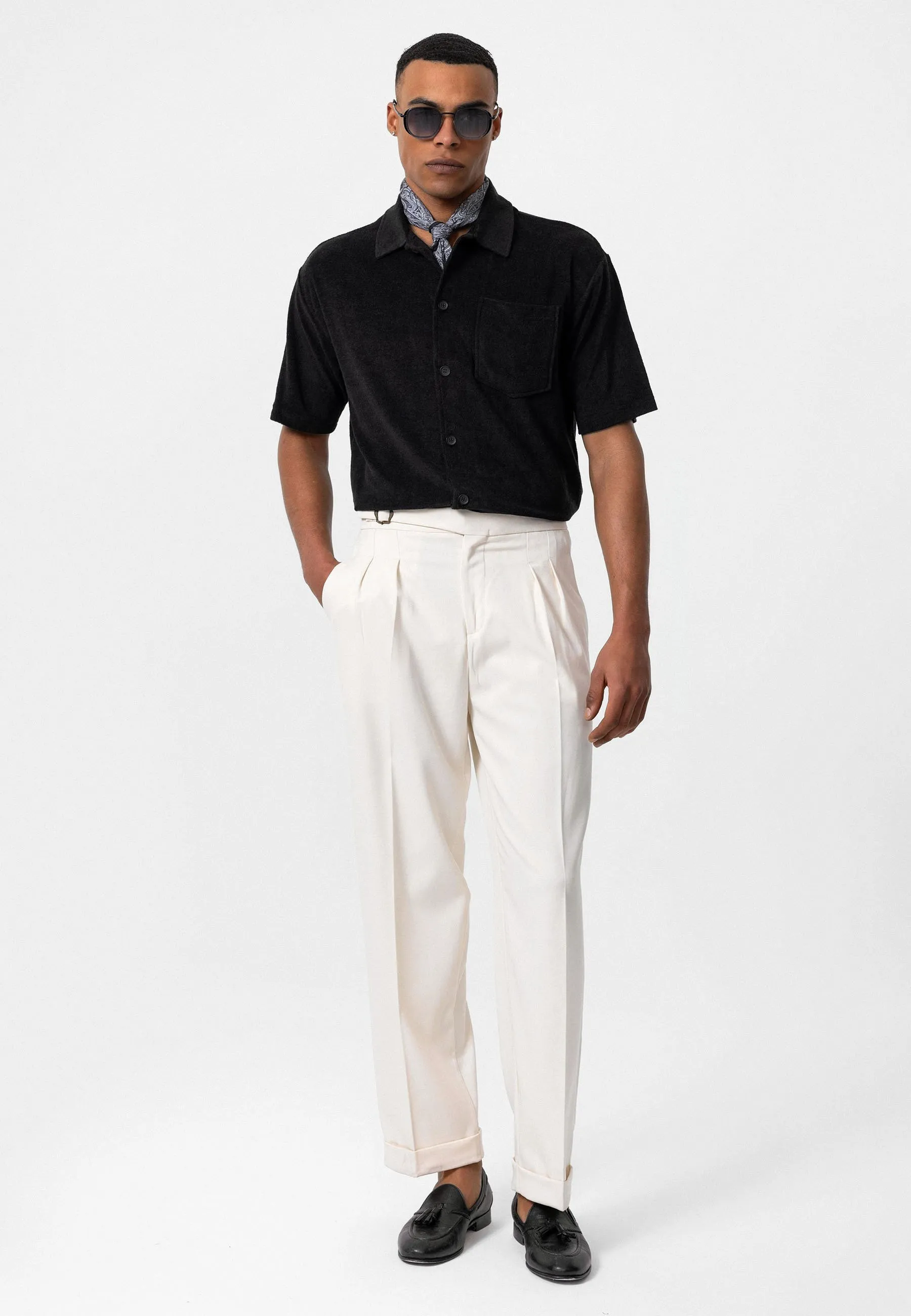 LUKSEMBURG - SHORT SLEEVE - RELAX FIT - Camicia