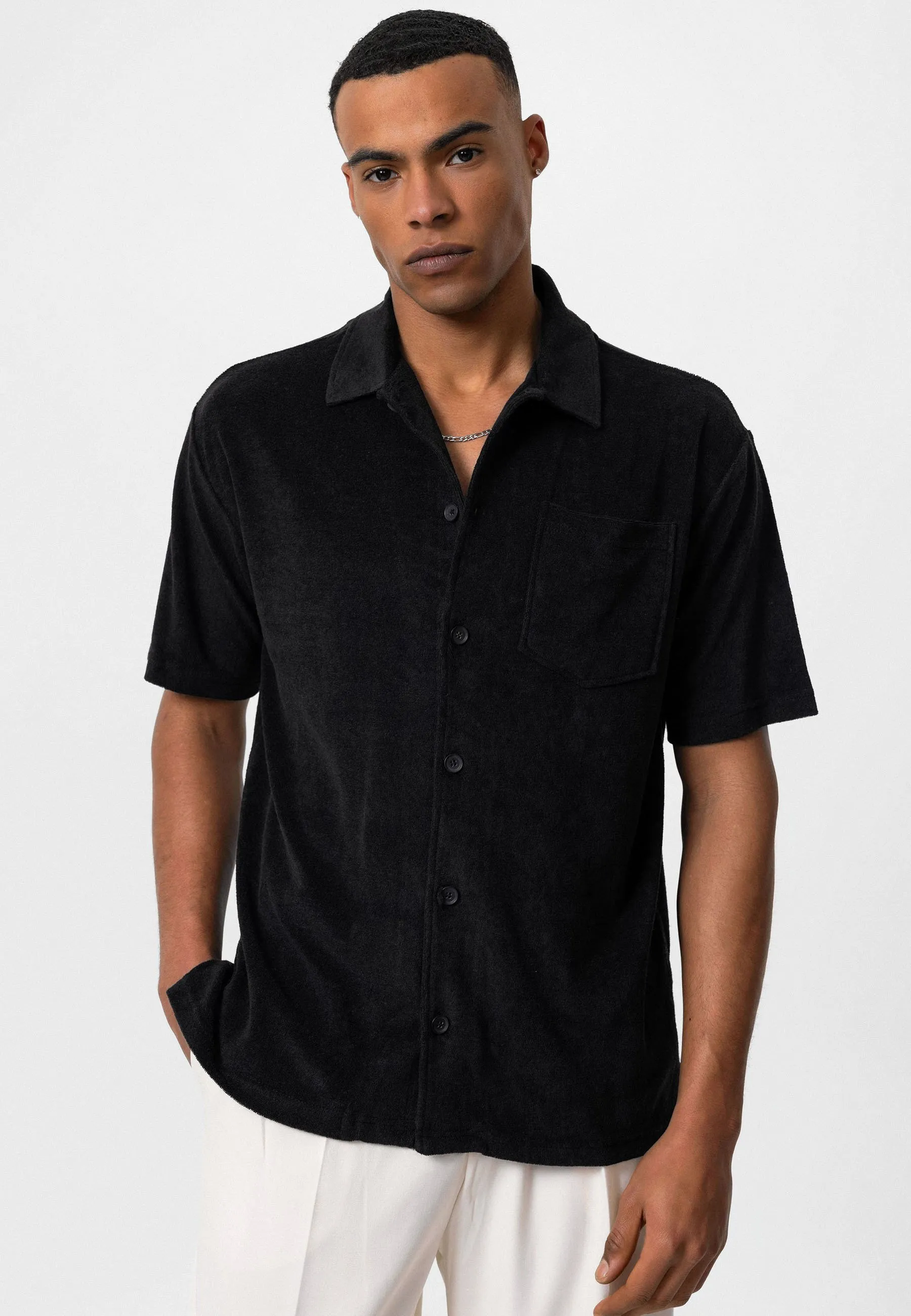 LUKSEMBURG - SHORT SLEEVE - RELAX FIT - Camicia
