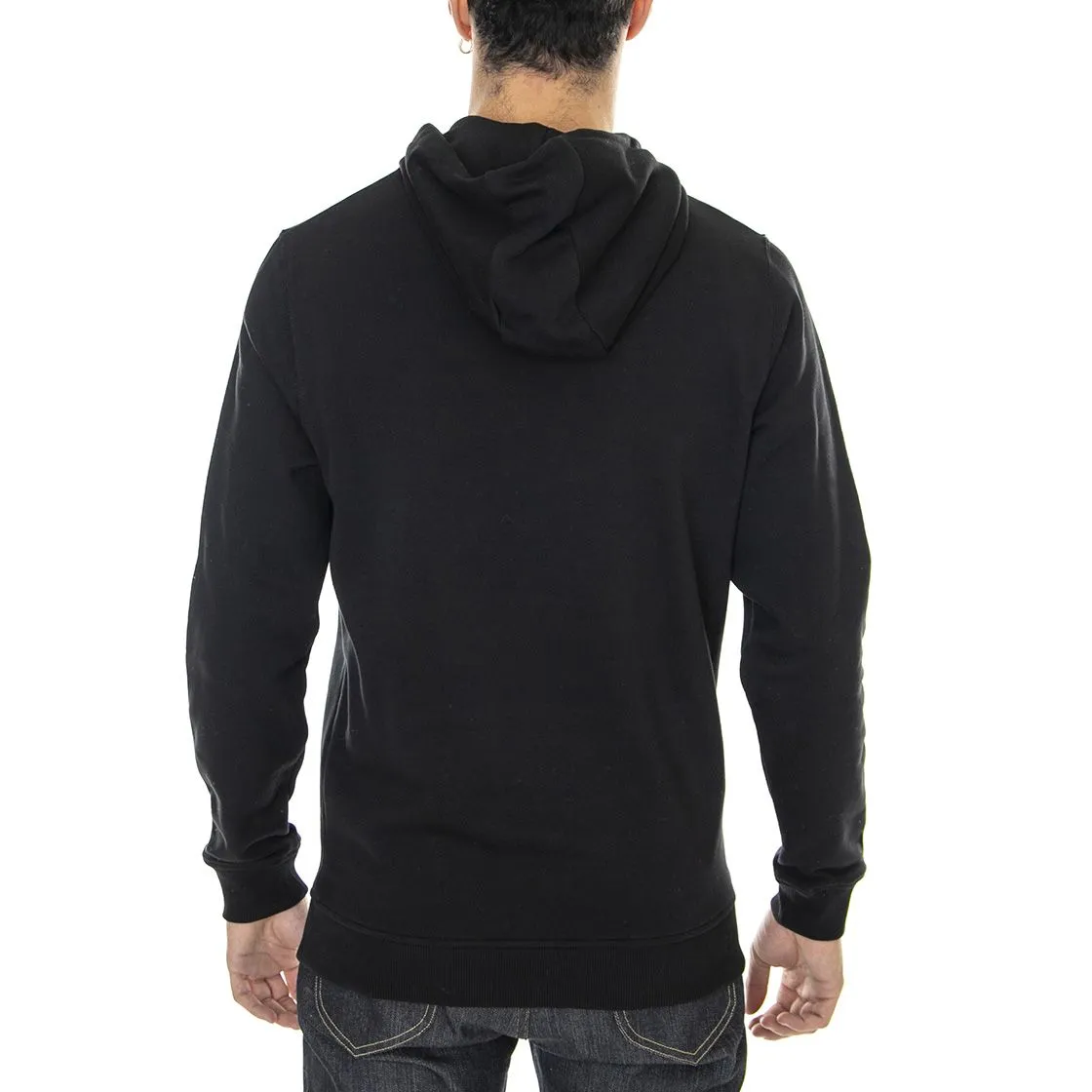Lyle & Scott Brushed Back - Felpa con Cappuccio Uomo Nera    