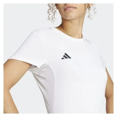 Maglia a maniche corte adidas Performance Adizero Donna Bianco