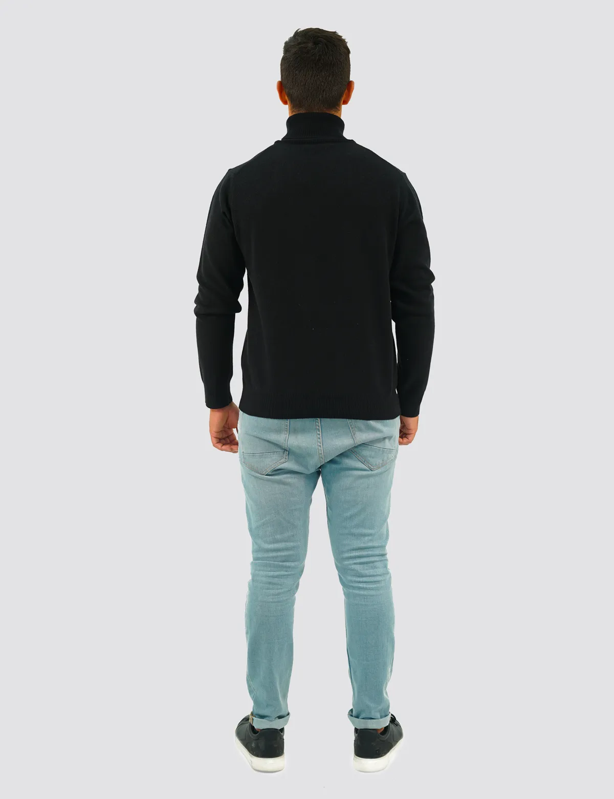 Maglia Dolcevita da Uomo in 100% Lana Merino Extrafine - 100% Made in Italy | Brunella Gori