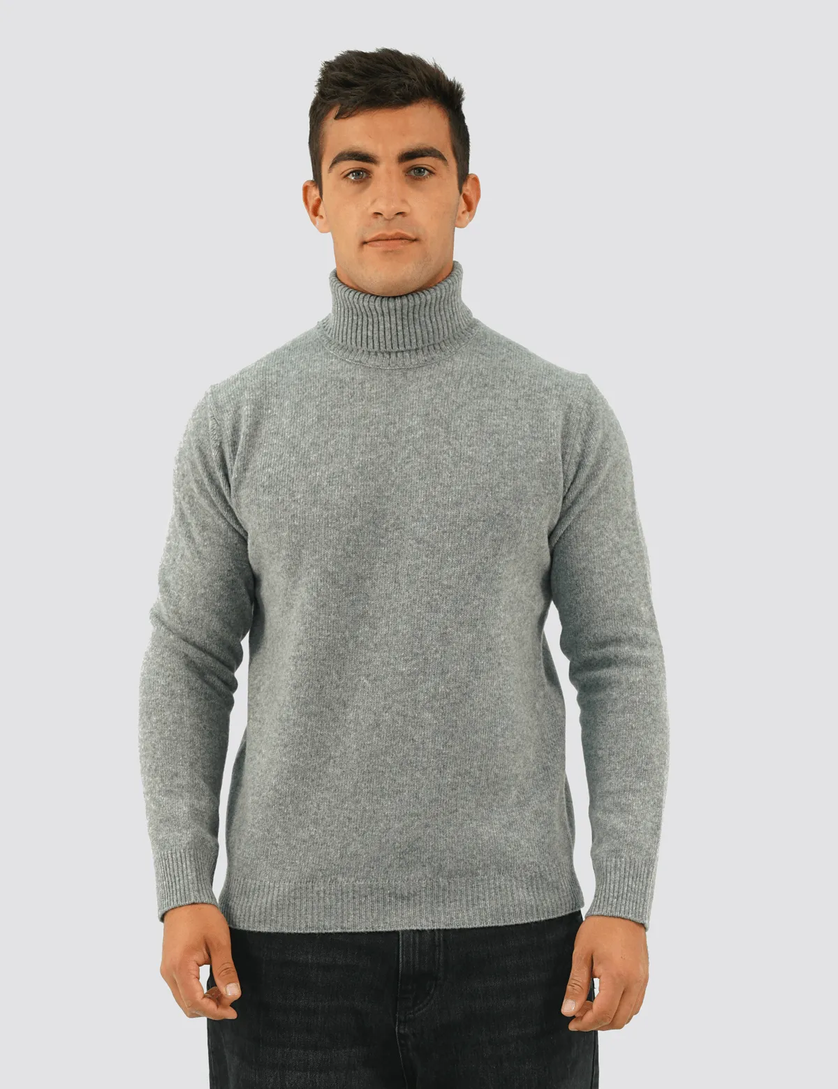 Maglia Dolcevita da Uomo Medio peso in 100% Lana Merino Extrafine - 100% Made in Italy | Brunella Gori