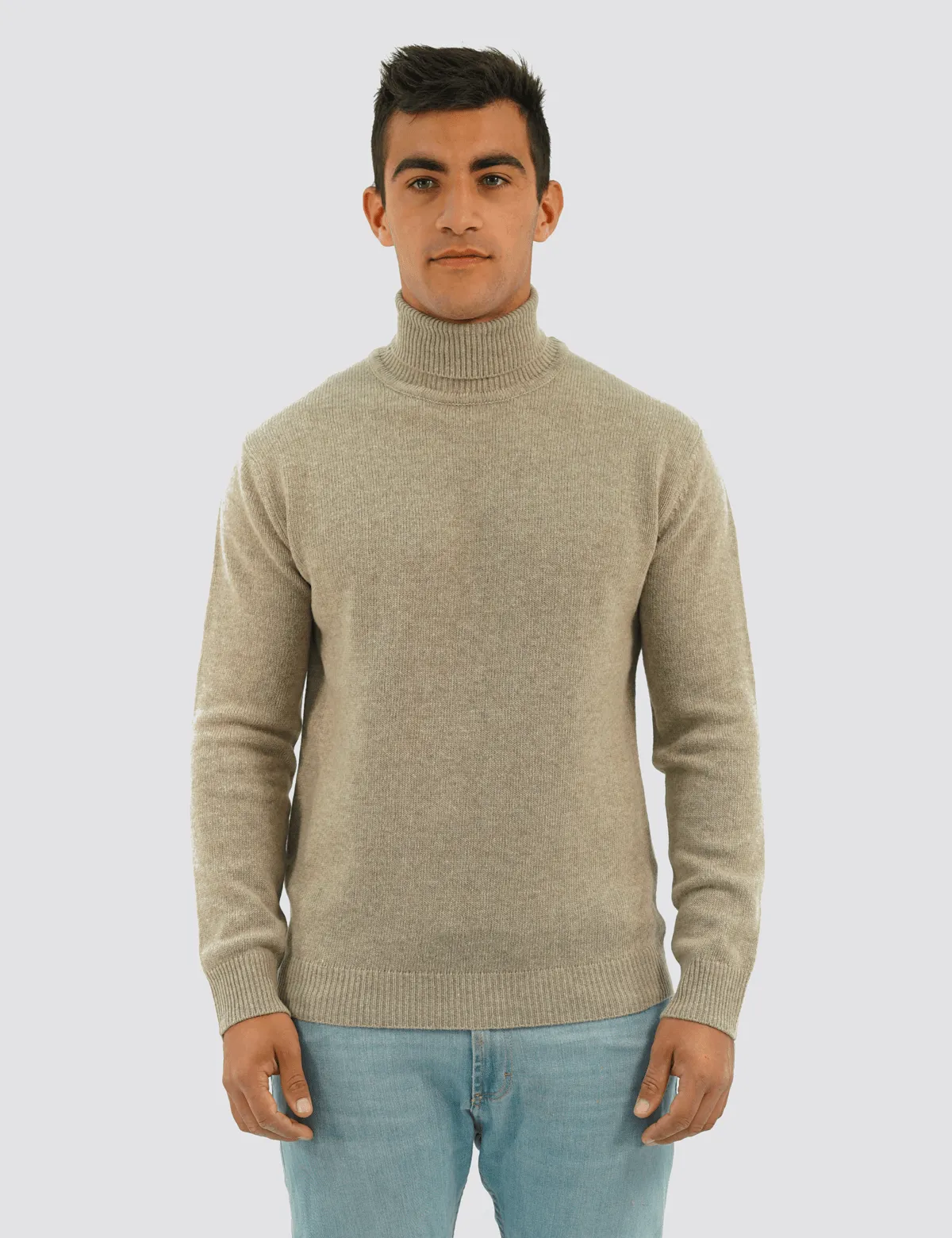 Maglia Dolcevita da Uomo Medio peso in 100% Lana Merino Extrafine - 100% Made in Italy | Brunella Gori