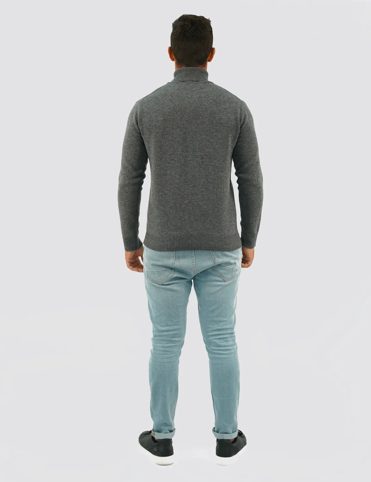 Maglia Dolcevita da Uomo Medio peso in 100% Lana Merino Extrafine - 100% Made in Italy | Brunella Gori