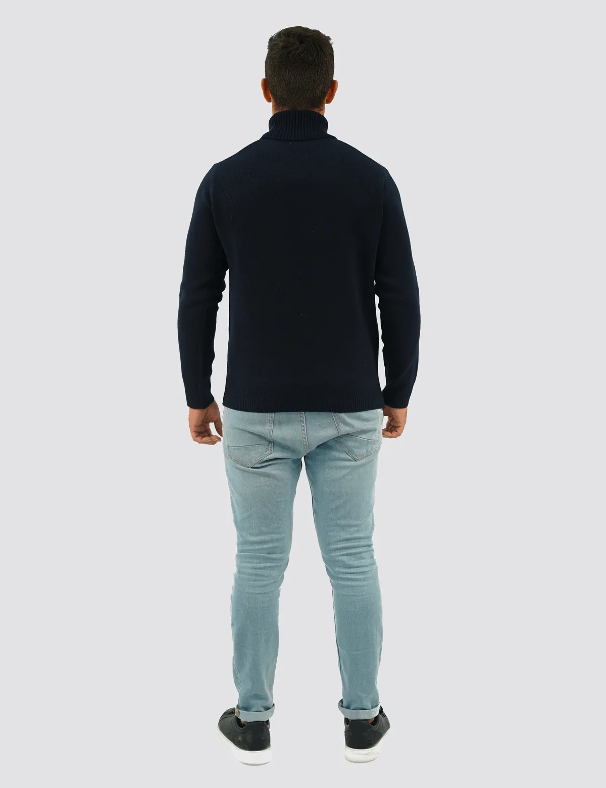 Maglia Dolcevita da Uomo Medio peso in 100% Lana Merino Extrafine - 100% Made in Italy | Brunella Gori