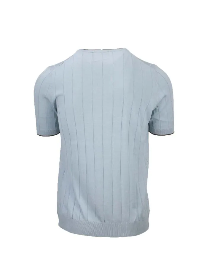 Maglia girocollo in filo di seta