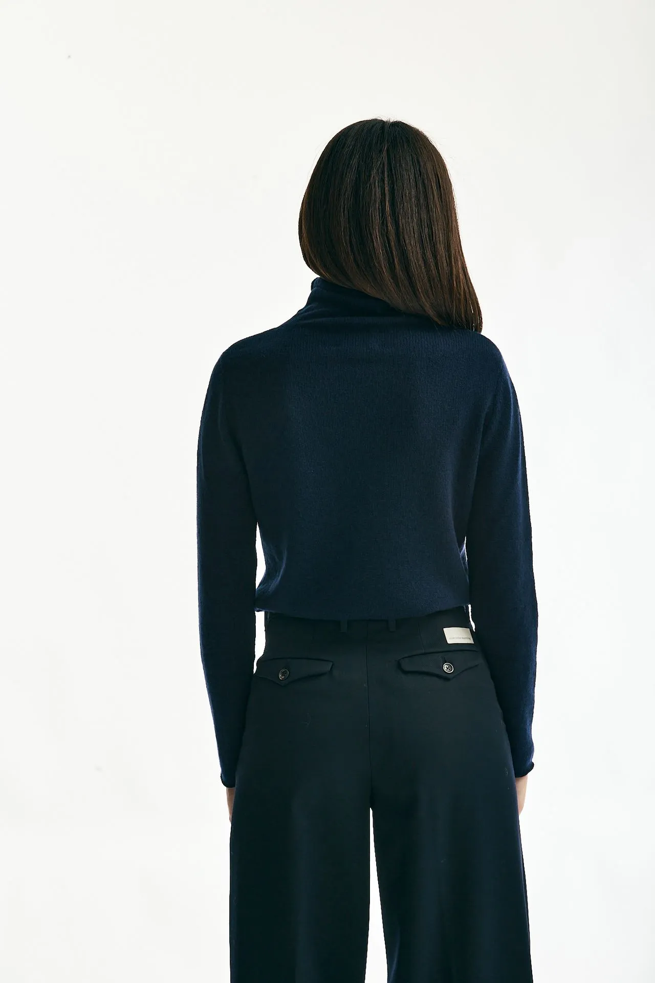 Maglia in cachemire nuvola blu aperto 