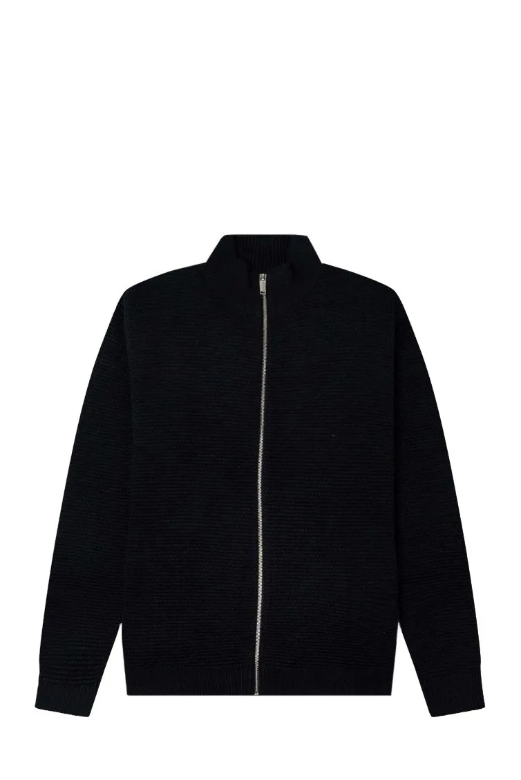 MAGLIA UOMO SELECTED SALUTE CON ZIP A COLLO ALTO