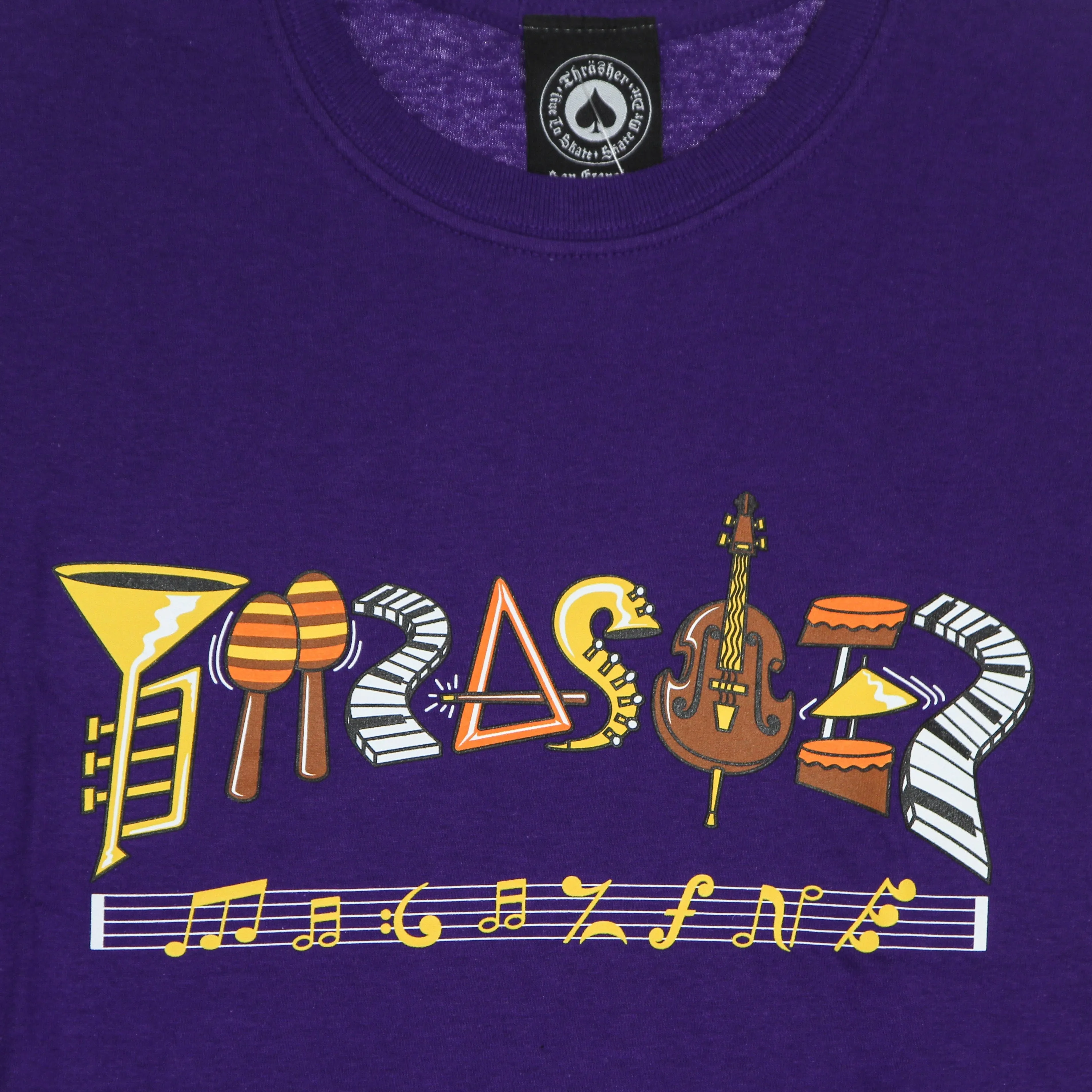 Maglietta Uomo Fillmore Logo Tee Purple